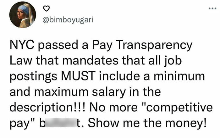 16. Show me the money