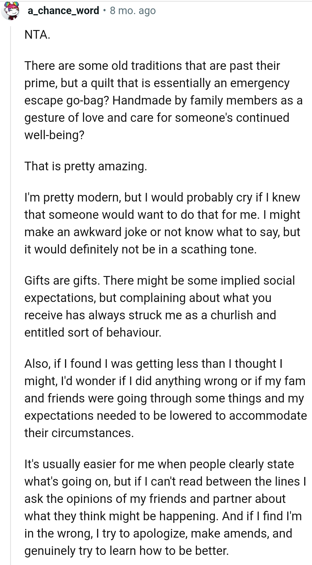 There Might Be Some Implied Social Expectations