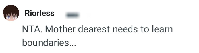 It's the mother dearest for me