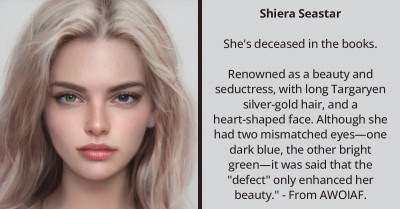 30 Pics That Show What Game Of Thrones Characters Would Look Like If They Were Accurate To The Books