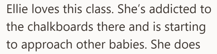 She could see small but meaningful changes in how her daughter played and interacted.
