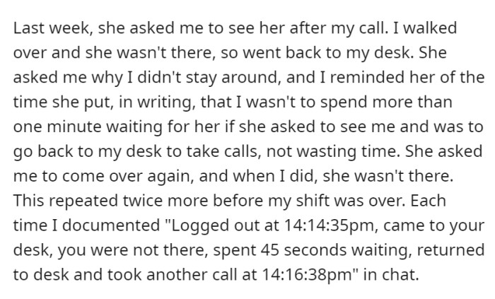 Document your every move!