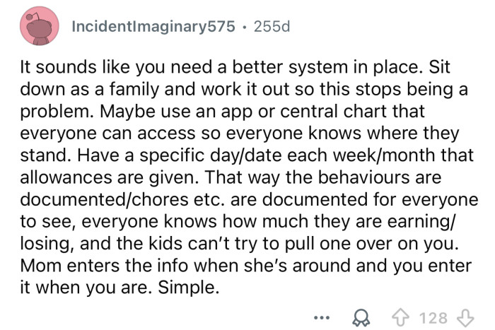 “You need a better system.”