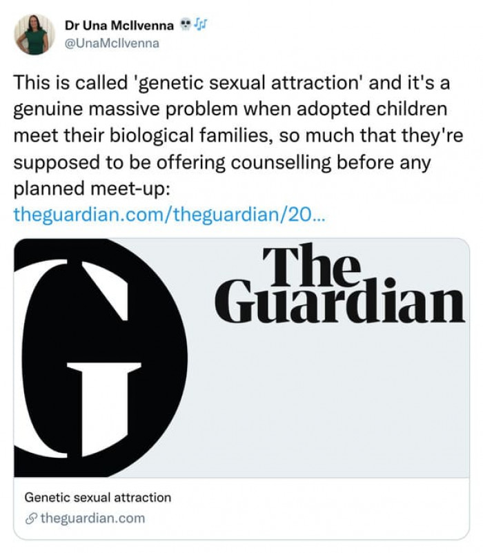 To discuss more about the above statement, here is the genetic sexual attraction