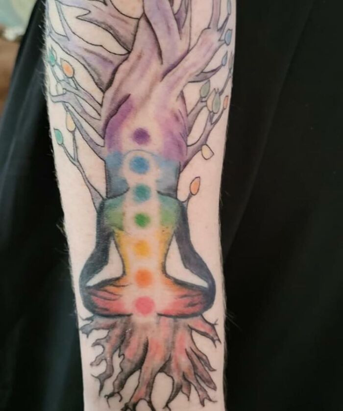 40. Why Does She Look Like She’s Pooping Out A Chakra?