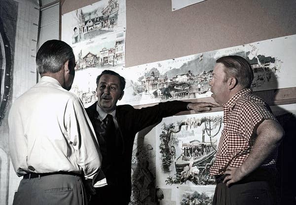 In 1950, Walt shared his vision for Disneyland with David and brought him on board as a consultant.
