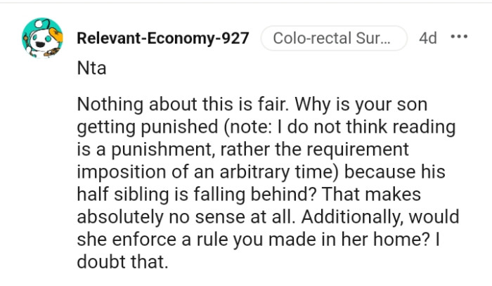 That makes absolutely no sense at all