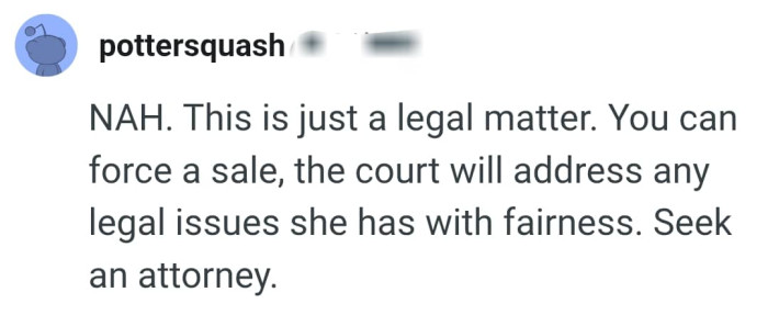 The court can address any legal issues