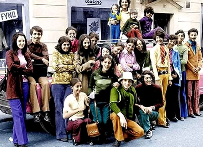 14-Year-Old Osama Bin Laden (2nd From The Right) In Sweden