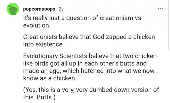 Creationists VS Evolutionists
