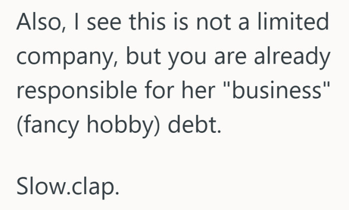 Calling it a “fancy hobby” shows how quickly support can turn into doubt when profit never comes.