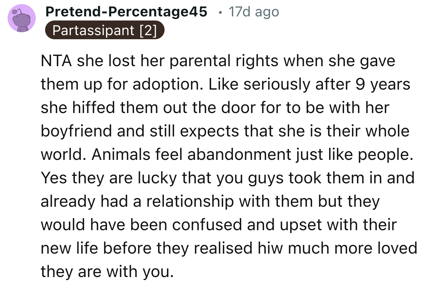 OP's Mother-in-Law Lost the Right to the Dogs After She Let Them Go