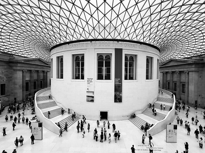 "The Atrium In The British Museum: One Of My Favorite Indoor Spaces"