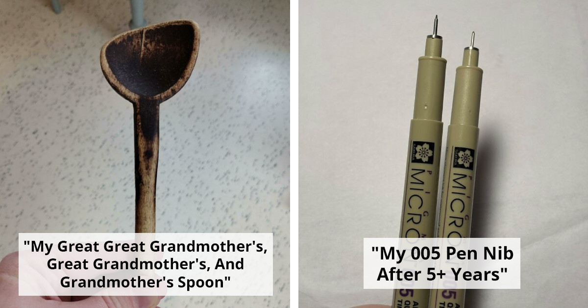 86 Objects That Show Exactly What Years of Daily Use Can Do