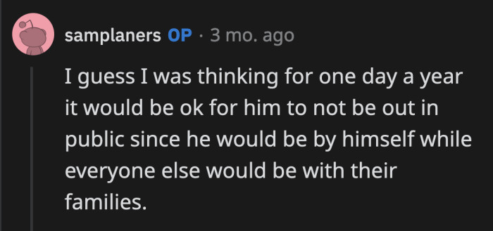 OP should pick up a book. Maybe they can learn how to be a better person.