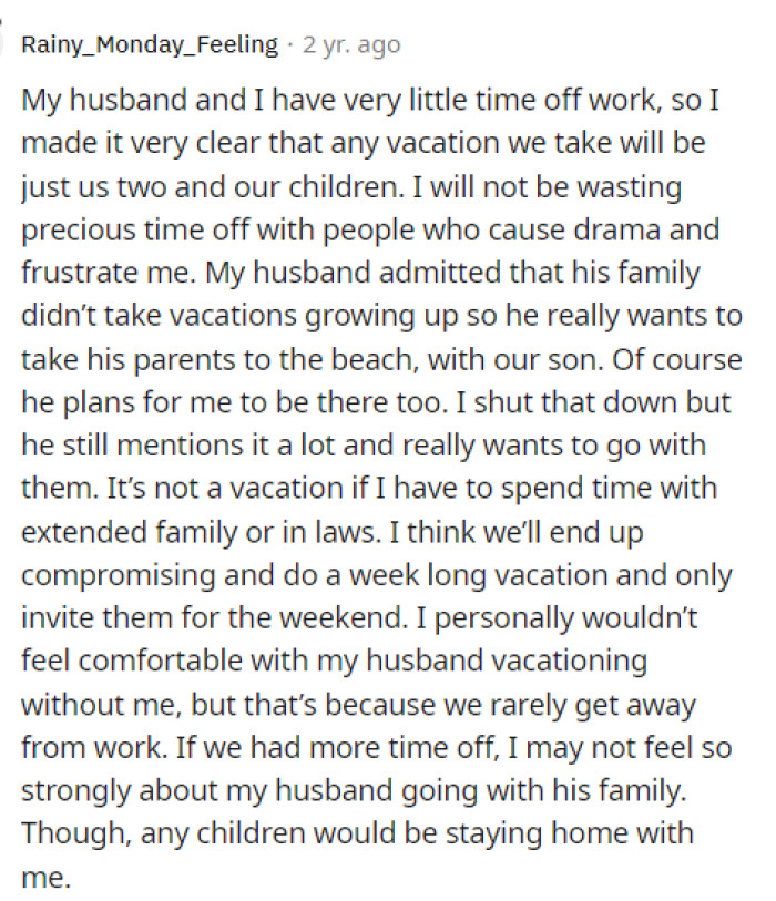 Some people left their own opinions on what they would do in the situation if it were them.