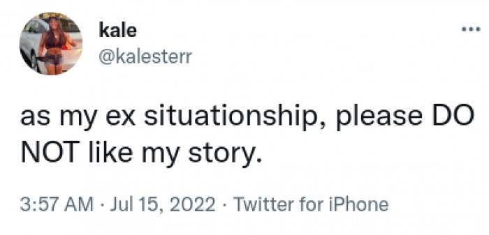 10. Restrain yourself...