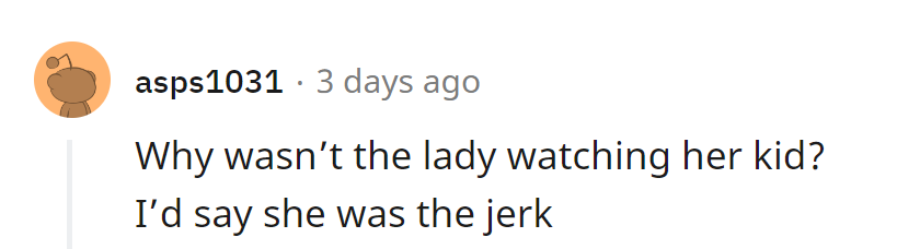 Lady left the lens wide open! She's the star of this parenting blooper reel.