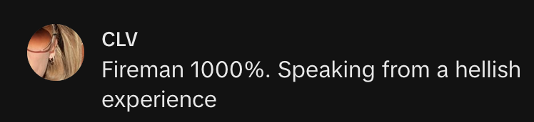 1. Firemen: Atty KK said it didn't make sense why firemen should be avoided, but they are somehow part of the list.