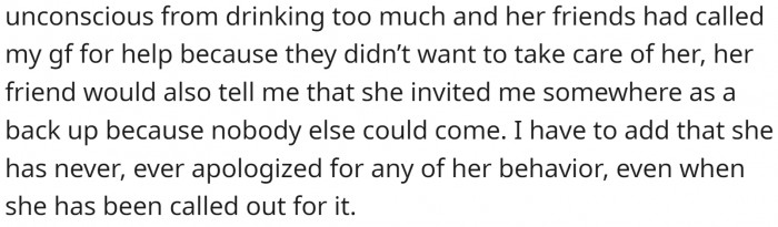 She doesn't see anything wrong with her behavior—won't apologize or quit.