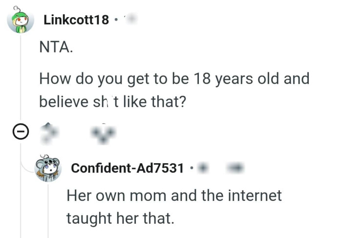 Where did she even learn such?