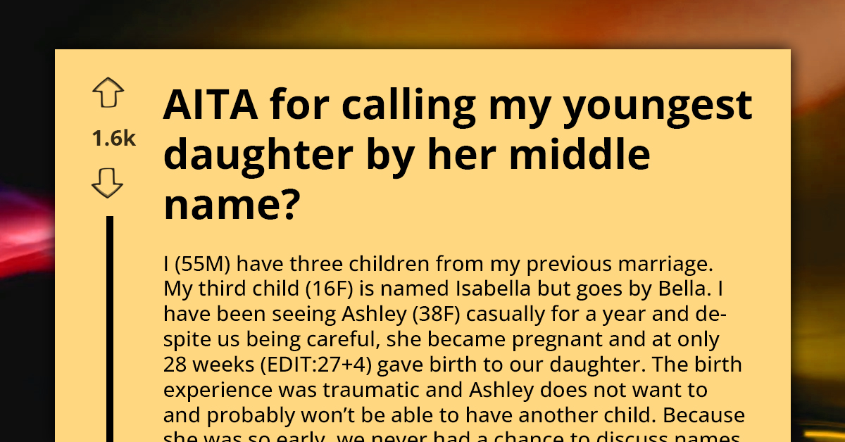 Trouble Looms As Woman Names Her Baby After Stepdaughter Without Informing Partner About It