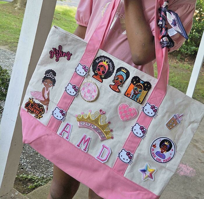 "I Surprised My Daughter With A Bag She Can Use For Cheer, Dance, And Choir. She's 9 And Accomplishing So Much For Age. She Is In Love!"