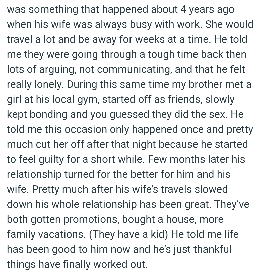 This Occasion Only Happened Once, and He Pretty Much Cut Her Off After That Night