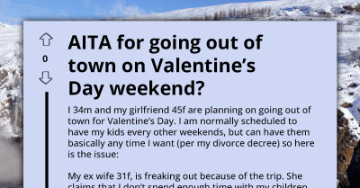 Father Plans Valentine’s Getaway And Gets Labeled A Deadbeat By His Ex