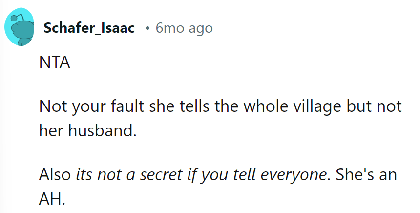 Spreading the gossip but missing the spouse? Classic plot twist!