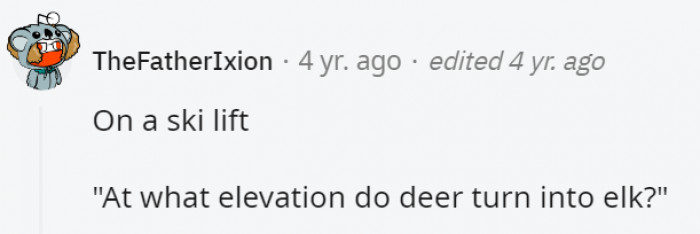 25. At the elevation of their imagination maybe