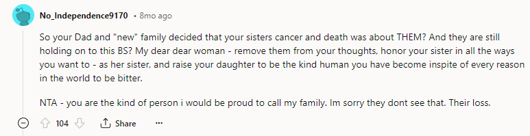 Remove them from your thoughts