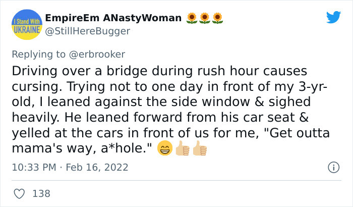 16. He Did The Cursing For The Both Of Them