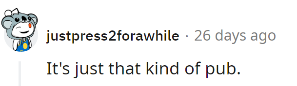 A unique establishment, to say the least!