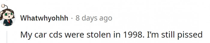 14. It still hurts...