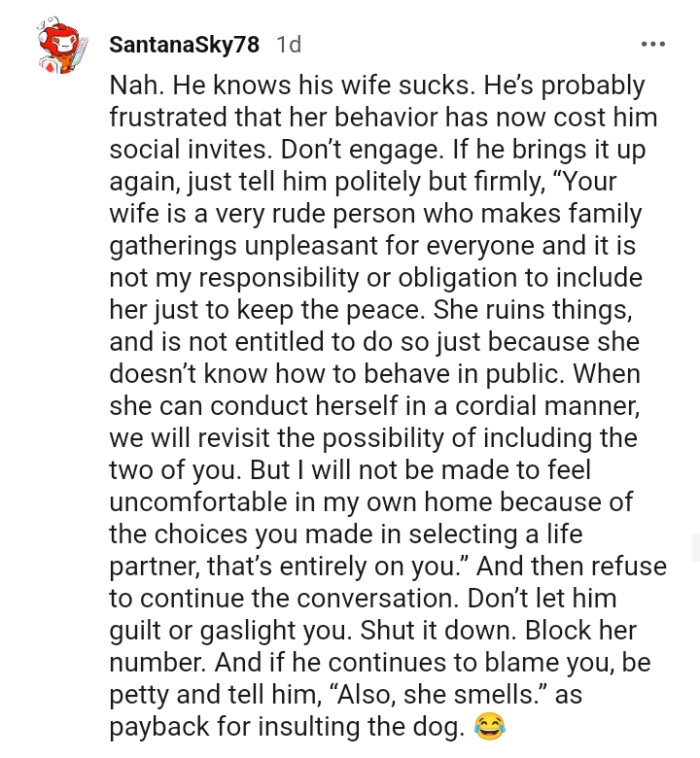 SIL ruins things and is not entitled to do so