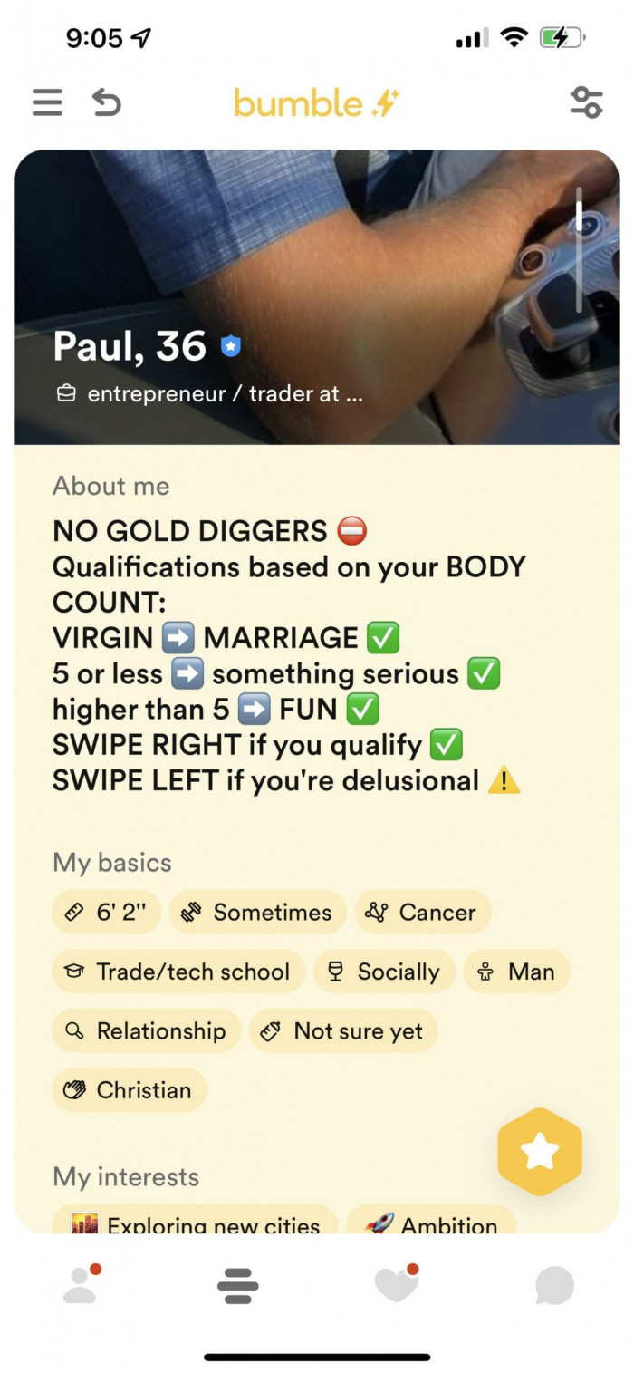 17. The only thing you wouldn't want to qualify for.