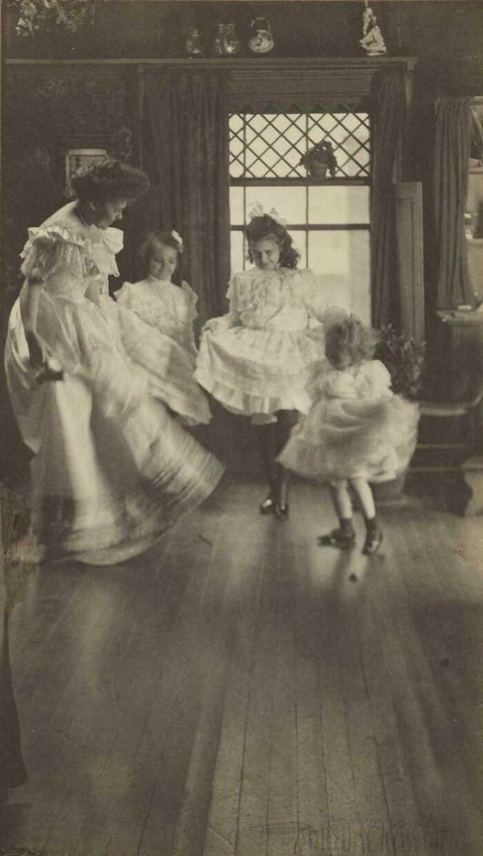 "Photograph By Gertrude Käsebier, The Dance, Platinum Print, C. 1905"