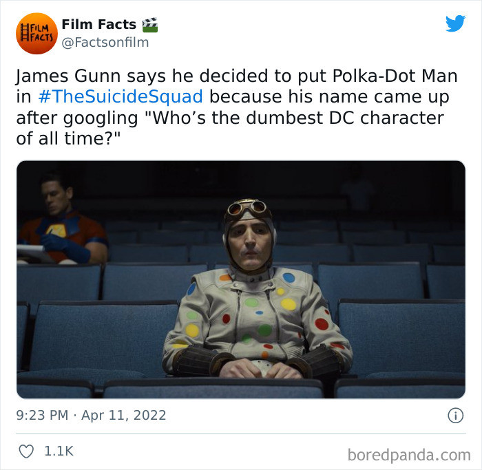 26. The movie Suicide Squad