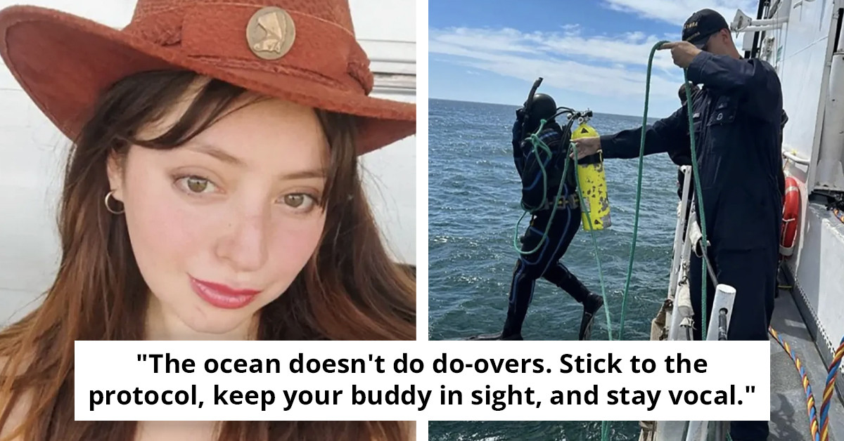 Devastating news in the ongoing search for the woman who went missing during her scuba diving adventure.