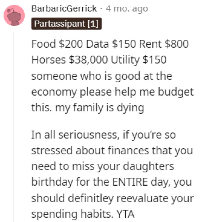 The sarcasm is strong with this one