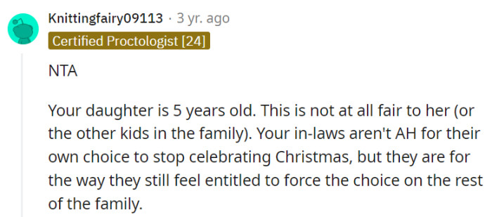 Christmas is for joy, not for being Scrooged by entitled in-laws.