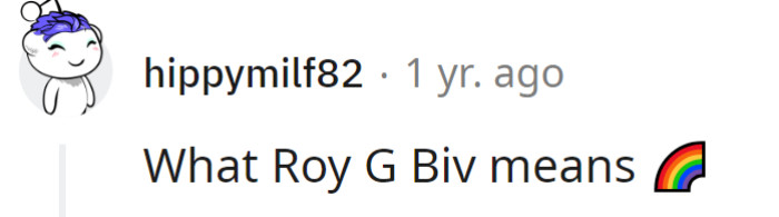 49. The colors of the rainbow