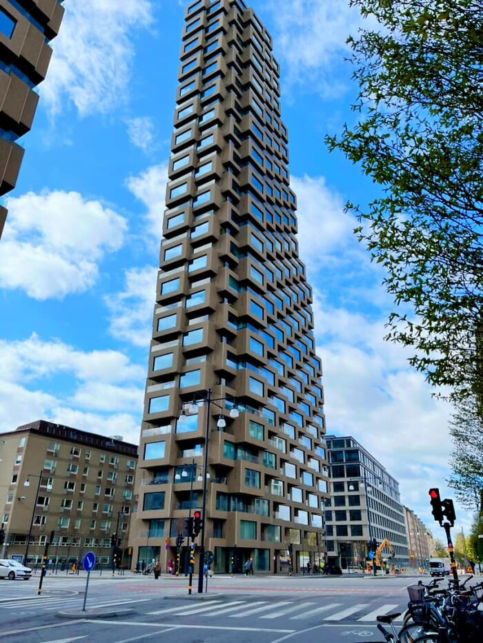 23. They look like they came out of a giant Jenga game