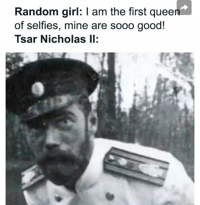 18. When your selfie glow-up predates Instagram by a century