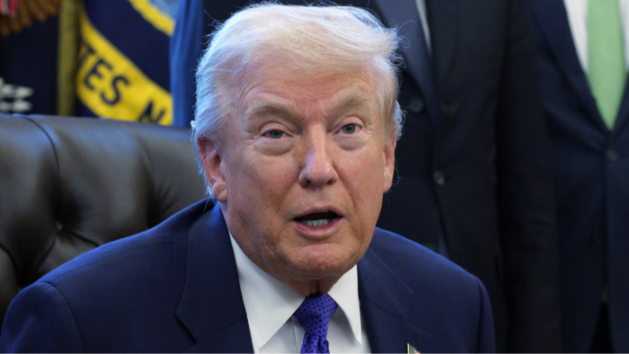 Trump speaks about donating lawsuit winnings, journalists question legal funding and damages