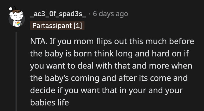 It's a lot of anger for a discussion about baby names