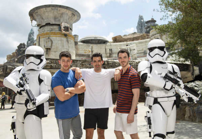 11. The Jonas Brothers checked out the newly opened Star Wars: Galaxy's Edge attraction at Walt Disney World