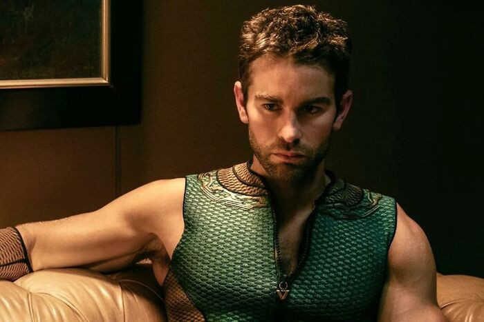 29. Chace Crawford as The Deep in The Boys. I see him in actor interviews and get the heebie-jeebies, even though I know it’s just a character.