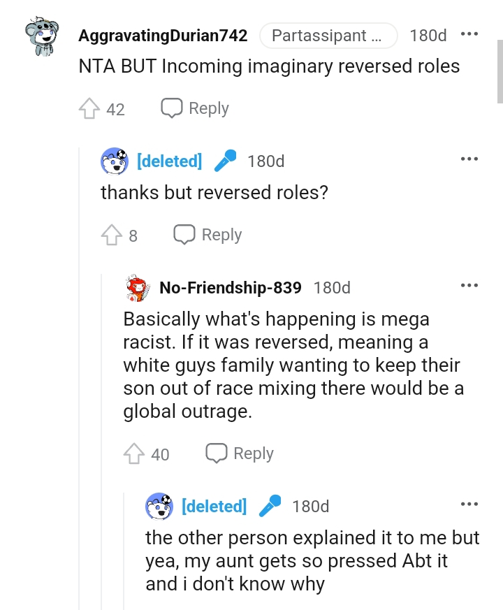 What's happening is mega racist